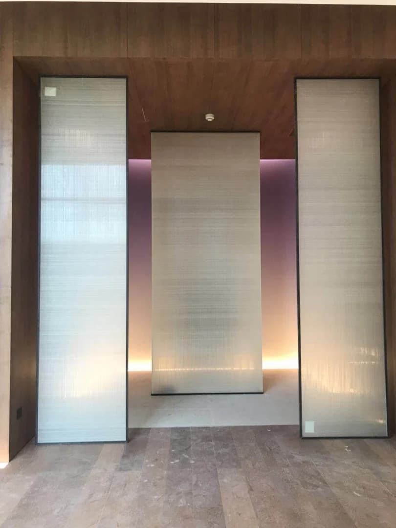 Translucent vertical panels